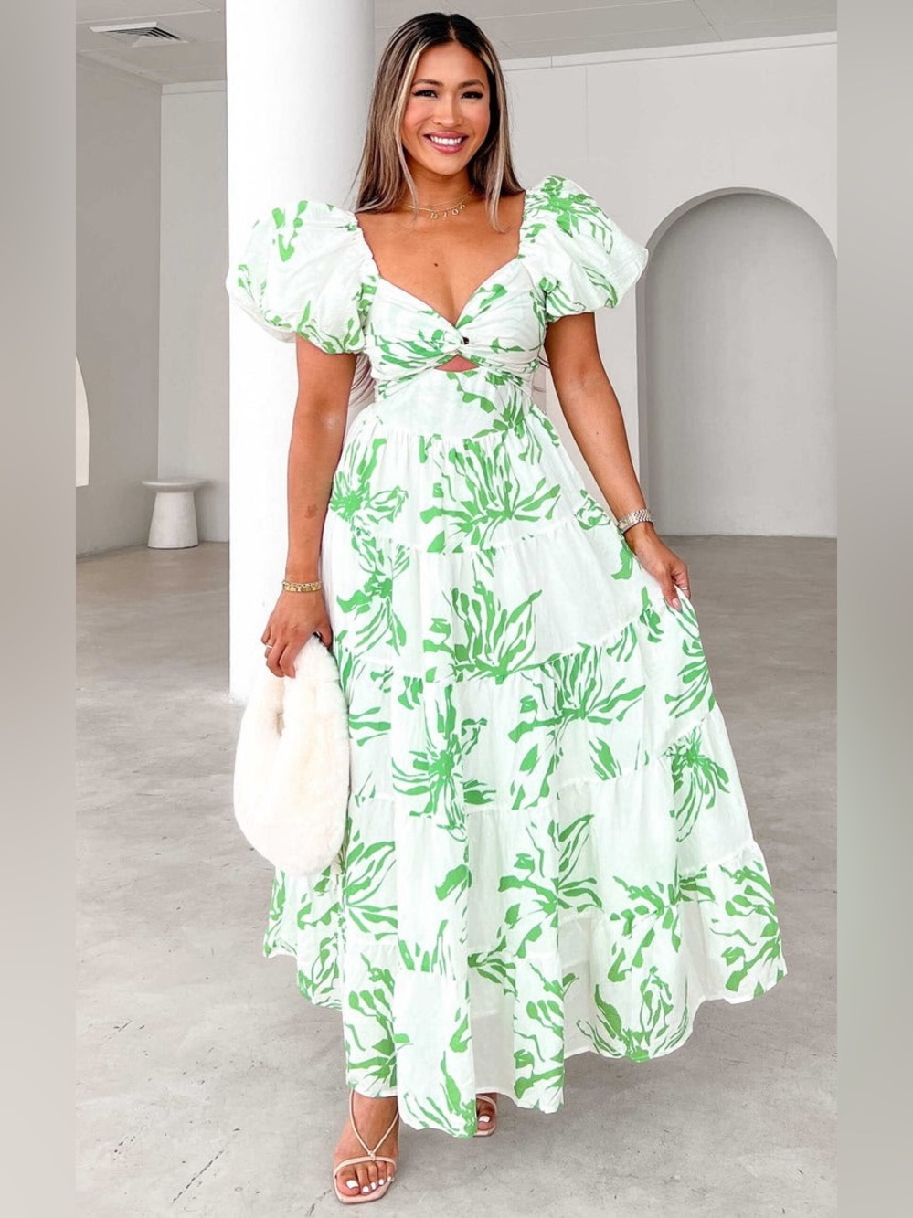 Pink Diamond Dresses (Designed in Australia) /Pink Diamond Telia Twist Cutout